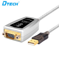Adaptador convertidor DTECH USB2.0 a RS485 422 compatible con Win7 XP Vista Linux WinCE5.0