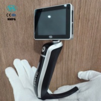 Laryngoscope vidéo jetable HYHJ-1330, caméra 2 millions de pixels, haute luminosité, photo, vidéo, capture d'écran, stockage et exportation des données