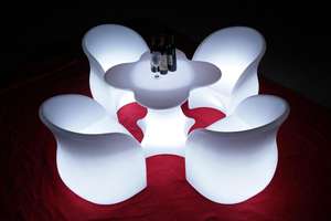 ชุดโต๊ะบาร์ไฟ LED สำหรับใช้ในโรงแรมและห้างสรรพสินค้า แบบพกพา กันน้ำระดับ IP65 พร้อมเปลี่ยนสีได้ 16 สี - Product Image 5