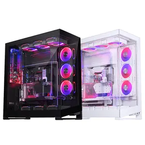 PHANTEKS NV7 yan şeffaf tam görünüm olmayan ayağı bilgisayar kasası değiştirilebilir I/0/3x360 wate soğutma için destek/çift 4090