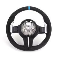 Volant en cuir série M avec palettes de changement de vitesse pour BMW M3 M5 E70 E84 E90 F20 F22 F23 F25 F30 F33 F34 F15 F48 F80