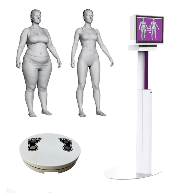 360° Full Body Measurement 3D Human Body Reconstruction Analysis System Factory Vendor AI-Powered 3D Body Scanner