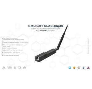 SMLIGHT SLZB-06P 10 Zigbee 3.0 ตัวแปลงสัญญาณจากอีเธอร์เน็ต USB และ WiFi สำหรับสมาร์ทโฮม>>ผลิตภัณฑ์สมาร์ทโฮม - Product Image 2