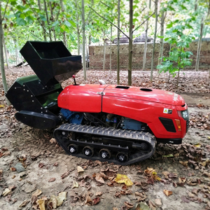 Macchinario Agricolo Multifunzione: Spruzzatore Telecomandato, Tosaerba, Coltivatore Cingolato per Fattoria - Product Image 1