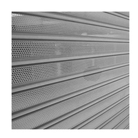 Nouveau design grilles en aluminium automatiques porte roulante gril de sécurité électronique volet roulant porte obturateur de sécurité
