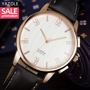 YAZOLE <span class=keywords><strong>K</strong></span> 393 Reloj Xem Giải Phóng Mặt Bằng Bán Gốc Thạch Anh Phong Trào Thời Trang Dây Đai Cho Người Đàn Ông Tùy Chỉnh Logo - Product Image 2