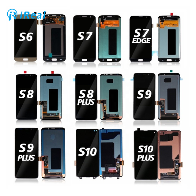 Original OLED for Samsung galaxy S3 4 5 6 7 EDGE 8 9 G920 G900 10 PLUS Display LCD Screen Replacement Pantalla Change Glass