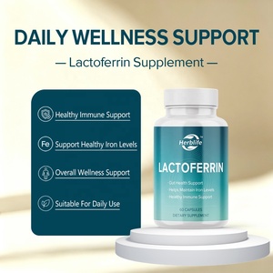 Cápsulas de Lactoferrina OEM ODM de Venta Caliente, Suplementos para un Apoyo Inmunológico Saludable y Absorción de Hierro - Product Image 3