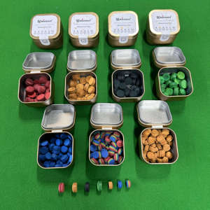 Unices admite personalización <span class=keywords><strong>CRICAL</strong></span> Cue Tips SS/S/M/H 11mm/14mm Pool Snooker Cue Tip cabeza de taco de billar accesorio de billar - Product Image 1