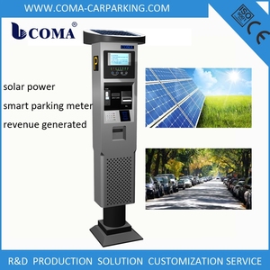 เครื่องจ่ายเงินและแสดงผลอัจฉริยะสำหรับที่จอดรถ ใช้พลังงานแสงอาทิตย์ โครงสร้างเหล็ก A3 ได้รับการรับรองมาตรฐาน CE - Product Image 6