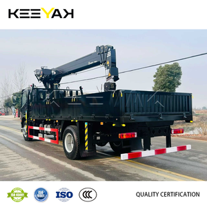 中国工厂一汽4*2车载式起重机液压伸缩式吊车吊臂货物运输吊车出售 - Product Image 6