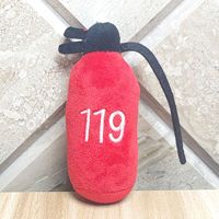 Nouveau trophée de Baseball haltère marteau lait tasses à thé outils jouets en peluche pendentifs cocotier ampoule dents en peluche porte-clés