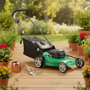1600W 16" Electric Lawn Mower Grass Strimmer <strong>Multi</strong> <strong>Tool</strong> <strong>Brush</strong> <strong>Cutter</strong> 1600W Robotic Lawnmower Electric Garden <strong>Tool</strong> - Product Image 4