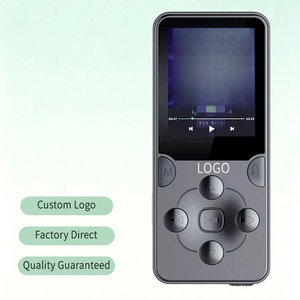 เครื่องเล่น MP3 MP4 โลหะแบบกำหนดเองจากโรงงาน หน้าจอสี ลำโพงในตัว เล่นเพลงแบบไม่สูญเสียคุณภาพ วิทยุ FM สำหรับนักเรียน นักศึกษา และเล่นกีฬา - Product Image 2