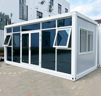 Maison Modulaire Conteneurisée d'Usine, Maison Préfabriquée à Panneaux Isolés pour Camp Minier, Logement du Personnel, Dortoir et Cantine