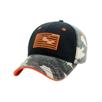 Topi Trucker bendera Amerika untuk pria, topi memancing luar ruangan, topi bendera AS, topi memancing pria