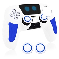 Kit de protection en silicone pour manette P5 avec boutons, design robot araignée tendance, 30e anniversaire, plusieurs designs, coque de manette souple Ps