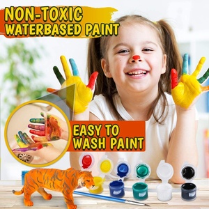 Venta caliente DIY juguete educativo al por mayor niños <span class=keywords><strong>Animal</strong></span> <span class=keywords><strong>salvaje</strong></span> artesanía arte <span class=keywords><strong>dibujo</strong></span> pintura conjunto - Product Image 6