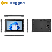 Tableta Robusta de 12 Pulgadas con Windows 11, Intel Core I5/I7, Personalizable, RJ45, RS232, NFC, Huella Dactilar, Intercambio en Caliente, IP65, Resistente al Agua, para Fábrica