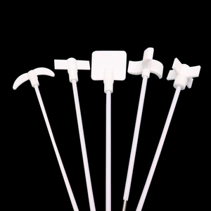 High Quality <b>PTFE</b> Stirring Paddle Three Blade Crescent/Cross Type Rod Overhead Stirrer Mixer Shaft Paddle <b>Ptfe</b> Stirring Paddle - Product Image 4