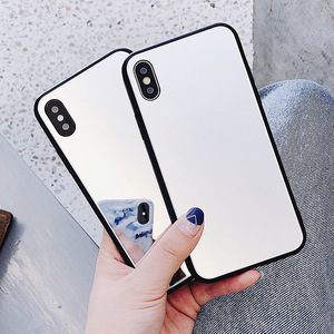 กระจกเงาดีไซน์อินเทอร์เน็ตเทรนดี้สำหรับเคสมือถือรุ่น 17 iPhone16e ป้องกันการตกกระแทก แฟชั่นผู้หญิง 14promax กระจกนิรภัย - Product Image 2