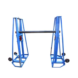 Wholesale high quality 1- 30 Ton Adjustable Jack Stands Cable Drum Stand