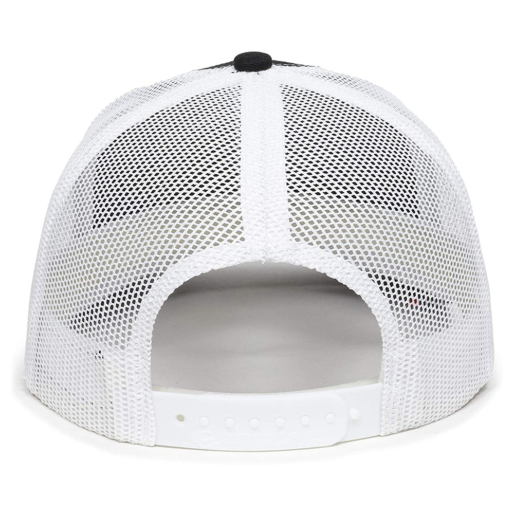 Luxury Two Tone Distressed Trucker Style Baseball Cap For Men Women