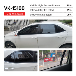 ฟิล์มกรองแสง<span class=keywords><strong>รถยนต์</strong></span> VK-15100 ขนาด 1.52x30 เมตร หนา 2 มิล ซ่อมแซมตัวเองได้ ป้องกันรอยขีดข่วน กันน้ำ ป้องกันความร้อนสูง <span class=keywords><strong>เคลือบ</strong></span>นาโน - Product Image 4