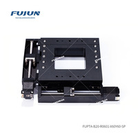 FUPTA-B20-R0601-X60Y60-SP Plataforma XY Motorizada de 1 kg con Bajo Error de Cuadratura, Eje XY Eléctrico de Ultra Alta Resolución para Microscopio