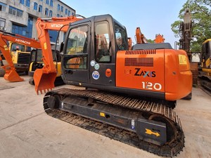 Excelente Rendimiento Operativo, Excavadora de Cadenas Usada de Segunda Mano Hitachi ZX120 de 12 Toneladas, Equipo de Construcción en Venta - Product Image 6