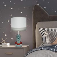 Lampu Meja Tidur LED E26 Modern Sederhana untuk Anak-anak, Lampu Meja Tegak untuk Kamar Tidur dengan Cahaya Putih Hangat dan Fitur Peredupan