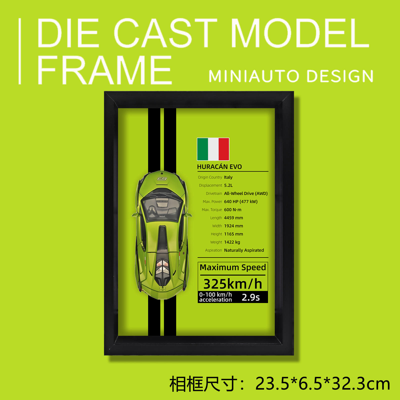 1:32 ภาพตกแต่งผนัง Lambo Lightning