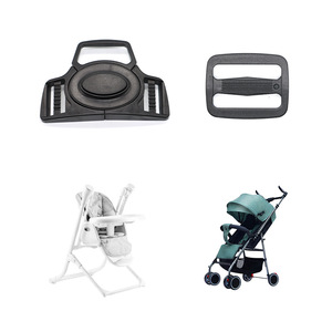 Hebilla de seguridad de tres puntos de plástico A207 de 26 mm x 40 mm para accesorios de carriola, asiento infantil y bolsa - Product Image 4