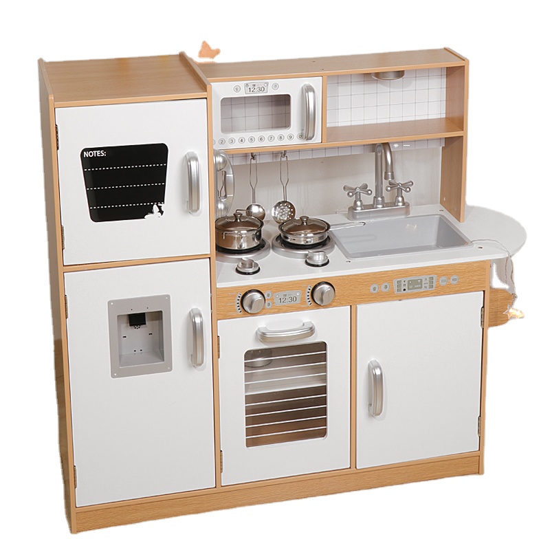 Wooden Education Kids Pretend Play Kitchen Set Cocinas De Juguetes Por Mayor Toy Cooking Kitchen Toy Wood Kitchen Toys For Baby