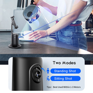 Nouveau mini stabilisateur <span class=keywords><strong>de</strong></span> cardan <span class=keywords><strong>de</strong></span> <span class=keywords><strong>suivi</strong></span> du visage, accessoires trépied pour téléphone, Rotation à 360 degrés, enregistrement Photo intelligent AI, Vlog et vidéo - Product Image 5