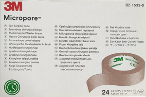 3m micropore không dệt Băng 1533 một mặt Acrylic dính Nhãn dán vinyl/vật nuôi vật liệu trong cuộn hình dạng bám dính sử dụng - Product Image 4
