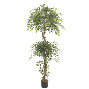 ต้นเบนจามินเทียมต้นไม้ <span class=keywords><strong>Ficus</strong></span> เทียมสำหรับตกแต่งบ้านต้นไม้ไทรเทียม - Product Image 5