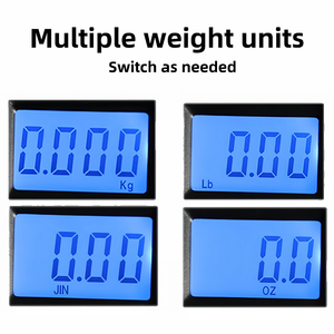 50kg Màu Đen kỹ thuật số có trọng lượng quy mô Độ chính xác đo quy mô với móc và xử lý cầm tay quy mô kỹ thuật số - Product Image 4