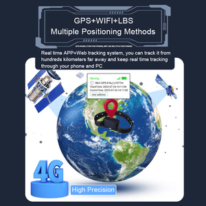 Suivi GPS 4G <span class=keywords><strong>solaire</strong></span> 15000 mAh G55 pour chevaux, chameaux et animaux sauvages - Product Image 3