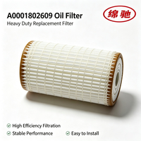 Filtre à huile de remplacement OEM 11422247018 05086301AA OE640/2 A0001802609 HU718/5X pour camions Mercedes-Benz Actros Axor Atego