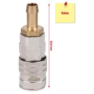 KS TOOLS Adaptateur de remplissage et de décharge du condenseur, Volvo - Product Image 2