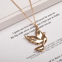 Nouveaux bijoux de mode tendance, collier en or avec pendentif animal, tigre, chien, singe, éléphant, abeille, lapin, serpent, léopard, oiseau, bijoux pour femmes