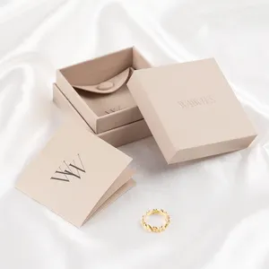 Personalizado atacado rígida papel luxo pulseira jóias presente embalagem caixa com logotipo colar embalagem jóias jóias caixas