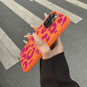 Custodia per telefono leopardata di lusso per <span class=keywords><strong>iPhone</strong></span> <span class=keywords><strong>11</strong></span> Case 13 15 14 12 16 17 Pro Max 14 15 Plus <span class=keywords><strong>Cover</strong></span> con fiocco cuore morbido antiurto - Product Image 4