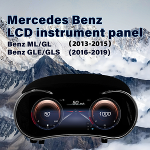 12.3แดชบอร์ดดิจิตอลดั้งเดิมมาตรวัดความเร็ว LCD สำหรับ Mercedes ML GL X164 X166 GLE GLS W166 2013-2019 - Product Image 2