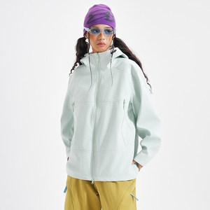 Veste Softshell pour femmes Birds GAMA, coupe-vent, imperméable, randonnée en plein air, cyclisme, alpinisme, printemps, automne - Product Image 1