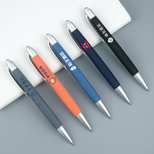 Business Ballpoint <b>Pens</b> 140*12mm Silk Screen Printing Eco Friendly Promotional <b>Pen</b> - Product Image 1