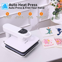 AP8 Smart Flatbed Sublimatieprinter Hoge Kwaliteit 220V Elektrische Warmtepersmachine Nieuwe Staat Automatische Graad Kleding