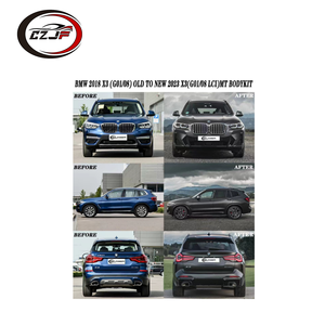 CZJF prix d'usine Kit de carrosserie de pare-chocs avant arrière pour BMW <span class=keywords><strong>X3</strong></span> G01 2018 mises à niveau nouvelle BMW <span class=keywords><strong>X3</strong></span> G01 LCI MT <span class=keywords><strong>2023</strong></span> - Product Image 3