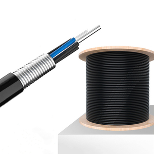 Cable de Fibra Óptica GYTZA para Exteriores, Monomodo, Retardante de Llama, con Armadura de Cinta de Aluminio, Tecnología de Hilos Trenzados Bidireccionales SZ - Product Image 1